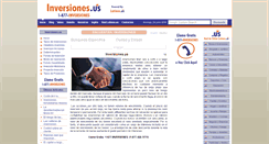 Desktop Screenshot of inversiones.us