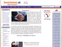 Tablet Screenshot of inversiones.us